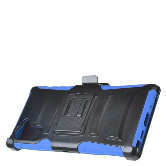 GSA Armor Holster Stand Case for Samsung Galaxy Note 10 (6.3") - Blue
