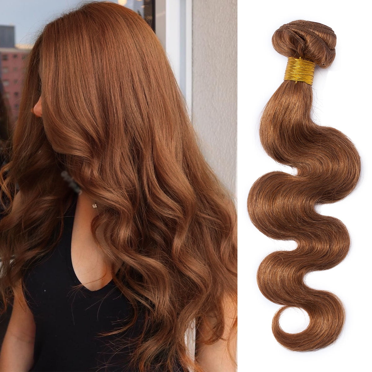 SEGO Virgin Human Hair Body Wave/Straight 1 Bundles Human Hair Extensions