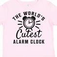 thumbnail image 4 of Inktastic The Worlds Cutest Alarm Clock Boys or Girls Toddler T-Shirt, 4 of 5