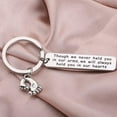 thumbnail image 3 of Loss of Baby Keychain Memorial Jewelry Gift Loss of Loved One Keychain Though We Never Held You In Our Arms We Will Always Hold You In Our Hearts Keychain Miscarriage Keepsake Baby Sympathy Gift, 3 of 6