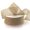 Rustic Natural, variant on 2.5" Jute Burlap Non-Wired Ribbon Rustic Natural 25 Yards