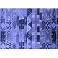 thumbnail image 1 of Ahgly Company Indoor Rectangle Southwestern Blue Country Area Rugs, 6' x 9', 1 of 4