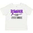 thumbnail image 3 of Inktastic Tougher Than Cystic Fibrosis Boys or Girls Baby T-Shirt, 3 of 5