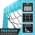thumbnail image 3 of RUNBOW 6x4 ft Portable Kids Soccer Goal for Backyard Practice Soccer Net with Carry Bag, 3 of 7