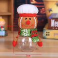 thumbnail image 1 of Bolsa de regalo de tarro de dulces de Navidad, decoraciones navideñas para el hogar, botella de almacenamiento de Papá Noel, soporte para regalos de Navidad para niños, Año Nuevo 2024, 1 of 4