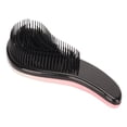 thumbnail image 4 of Cepillo Desenredante ANGGREK Degradado Blanco Rosa Masajeador Portátil para Cabello Rizado, 4 of 8