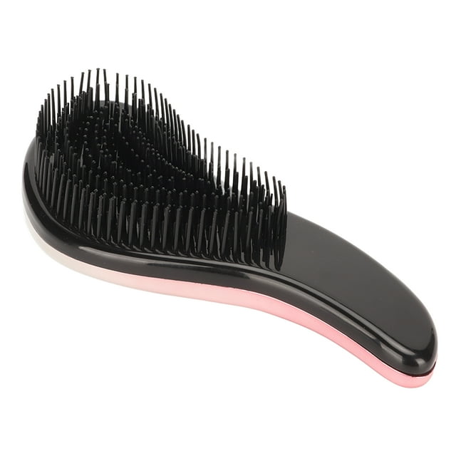 Cepillo desenredante ANGGREK masajeador Degradado blanco rosa para todo tipo de cabello