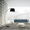 thumbnail image 2 of Abble Modern 75" Arched Floor Lamp for Living Room and Bedroom -Black, 2 of 6