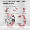thumbnail image 2 of Correa GOLDTOLUCK para Samsung Galaxy Watch 8 de Acero Inoxidable, 2 of 7