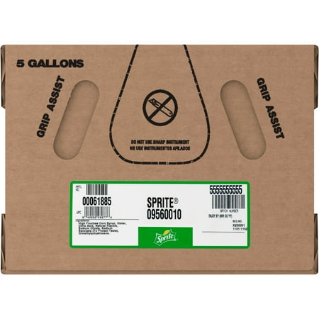 Sprite Bag in box, 5 Gallons