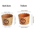 thumbnail image 3 of 50Pcs DIY Coated Pastry Tools Gold Silver Muffin Cupcake Liners Cupcake Wrappers Cupcake Paper Cups Baking Mold 6X4.5CM 04, 3 of 8