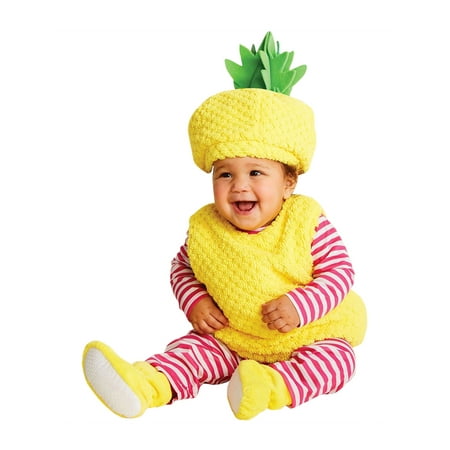 Hyde and Eek! Boutique Girls Pineapple Complete Costume pinkyellow 12-18 mos - Infant