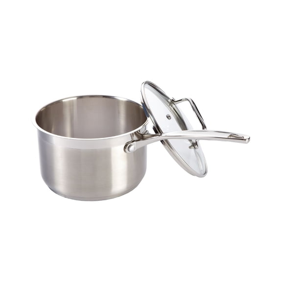 2.6qt Stainless Steel Saucepan