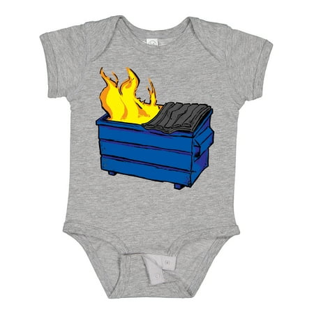 

Inktastic Dumpster Fire Gift Baby Boy or Baby Girl Bodysuit