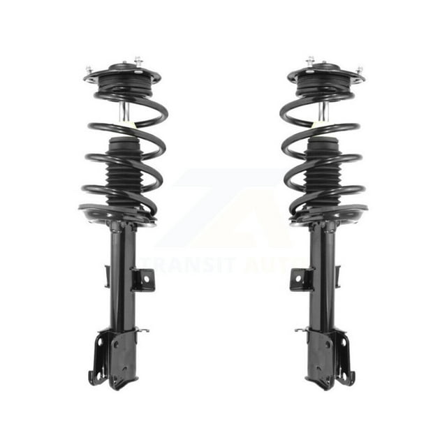 Transit Auto Front Complete Suspension Shocks Strut and Coil Spring Mount Assemblies Kit for Car 2010-2012 Hyundai Santa Fe - Left Right Side (Driver Passenger) K78A-100110