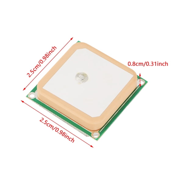 Gps Antenne Active Gps Antenne 28dB Gain Élevé Gps Antenne Active Céramique Patch Interne 25 X 25 X 8mm Connecteur