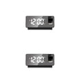 thumbnail image 1 of Reloj Digital de PVC Inteprter funcionamiento silencioso pantalla de fecha 180 grados, 1 of 6