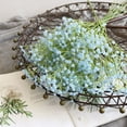 thumbnail image 3 of 10 Uds Babys aliento artificial flores falsas ramo Gypsophila flor a granel en blanco para corona de boda fiesta en casa decoración de jardín azul brillar Electrónica, 3 of 5