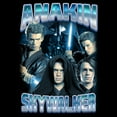 thumbnail image 2 of Mens Star Wars Anakin Skywalker Collage Lightweight Hoodie, 2 of 4
