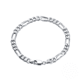thumbnail image 5 of Pulsera de plata de ley S925 de 5 mm/3,3 mm, pulsera sencilla y exquisita, regalo multifuncional, 5 of 5