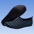 thumbnail image 3 of Aobny Slip On Water Shoes Shoes for Women Water Shoes Quick-Dry Flatform Swim Shoes Shoe Round Toe Flat Heel Slip-Resistant Blue Womens Summer Shoes,Size 40, 3 of 8
