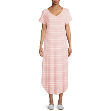 Time and Tru Women's Tiered Knit Dress - Walmart.com