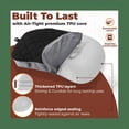 thumbnail image 2 of XIBUFE 2026 New Ultralight Inflatable Camping Pillow with Soft Washable Cover,Compact Compressible Portable Travel Air Pillow (Grey), 2 of 7