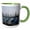 Green/White, variant on 3drose, Boats at St. Marks Square in Venice Italy, 11oz Mug