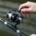 thumbnail image 3 of Carrete de pesca giratorio de metal de alta velocidad G-Ratio 5.2: 1 sin línea (plata) Tmvgtek pescar, 3 of 6