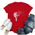 thumbnail image 3 of T-Shirt à Manches Courtes Imprimé pour Femme, 3 of 5