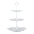 thumbnail image 1 of 3-Tier Cupcake Stand Cake Dessert Wedding Event Party Display Tower Plate Round, 1 of 8