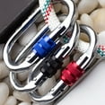 thumbnail image 6 of Jesscasday Rock Climbing Carabiner Light weights Twist Carabiner Hook with Screwgate Sturdys, 6 of 14