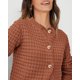 thumbnail image 5 of Suéter PRETTYGARDEN Cardigan de Punto Marrón Talle M, 5 of 6