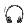 Poly Voyager 4320 UC Wireless Headset + Charge Stand Headphones with