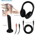 thumbnail image 7 of FLPOWER  Bluetooth Noise-Canceling Over-Ear 5 in 1 Headphones, Black, 7 of 7