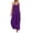Purple, variant on Women'S Jumpsuits Women's Sleeveless Zipper Bodycon Party Club Long Rompers Jumpsuit,Purple M