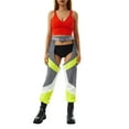 thumbnail image 2 of Douhoow Women Buckles Bottomless Pants High Waist Cargo Trousers Boggy Trousers Leggings, 2 of 8