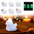 thumbnail image 5 of Halloween Decorations Glow In The Dark Dog Figurine Resin Desktop Ornament Pet Puppy For Home Party Decoration, 5 of 5