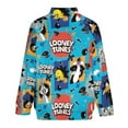thumbnail image 5 of Animated Looney Tunes Fashion Jacket Mens Windbreaker Coat Lightweight Zipper Clothes Streetwear Bomber Outerwear Jackets, 5 of 7