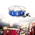 thumbnail image 3 of MERIGLARE 13 inch Snare Drum Blue Learning Musical Instrument for Teens Children Girls, 3 of 8