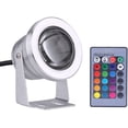 thumbnail image 1 of Outdoor LED Light, Marine Boat Yacht IP65 10W 12V RGB LED Spot Light Rainproof with Remote Control, 1 of 5