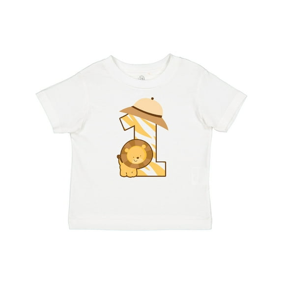 Inktastic Safari 1st Birthday Jungle Animal 1 Year Old Boys or Girls Baby T-Shirt