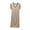 Beige, variant on Yuncity Nightgowns For Women Summer V Neck Short Sleeve Casual Sleepshirt Comfortable Home Basic Solid Color Pajamas Pjs Sleepwear Soft M-6Xl
