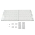 thumbnail image 2 of Tablettes de Garde-Robe Extensibles, Longueur Ajustable, Étagère de Rangement Gain de Place pour Garde-Robe Armoire Salle de Bain, 2 of 8