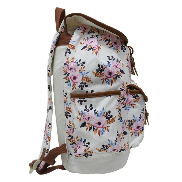 Sac à dos de messager floral