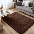 thumbnail image 4 of Buganda Area Rugs for Living Room 2'X3', Soft and Fluffy Shaggy Carpet for Pets, Machine Washable Floor Rugs for Bedroom, Coffee, 4 of 7