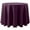 Aubergine Eggplant Purple, variant on Ultimate Textile Cotton-feel 108-Inch Round Tablecloth Light Pink