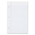 thumbnail image 2 of Tops Filler Paper, 3-Hole, 5.5 x 8.5, Medium/college Rule, 100/Pack | Bundle of 5 Packs, 2 of 3
