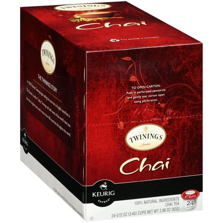 Twinings of London Chai Tea 24-Count K-Cups - Single Pack