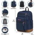 thumbnail image 3 of Mochila JanSport Cool con funda para portátil de 15 pulgadas, color lavanda, 3 of 7